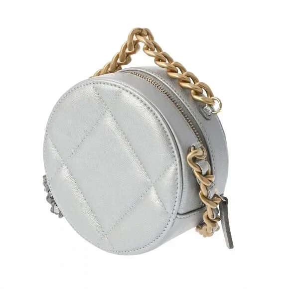 Chanel Matrasse 19 Round Chainshoulder #122525C24B - Picture 2 of 12